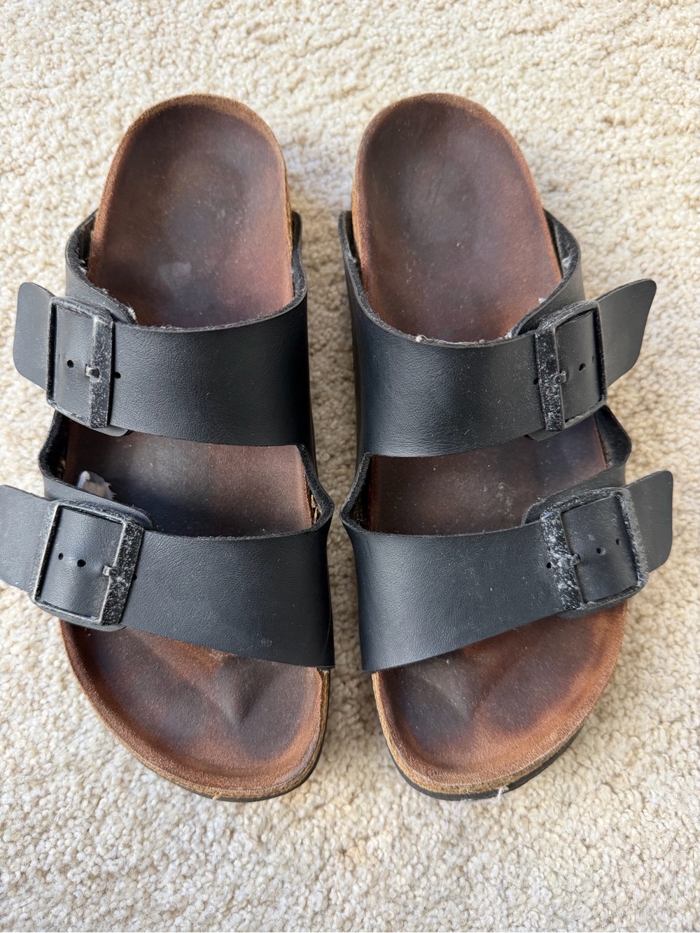 Birkenstock black leather